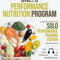 ONE23 PERFORMANCE NUTRITION PROGRAM, Solo Performance Training Edition©