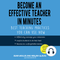Become an Effective Teacher in Minutes