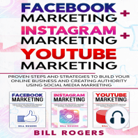 Facebook Marketing + Instagram Marketing + YouTube Marketing