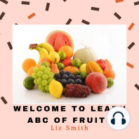 Welcome to Learn ABC of Fruits