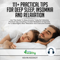 111+ Practical Tips For Deep Sleep, Insomnia And Relaxation
