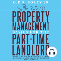 Property Management Basics for the Part-Time Landlord