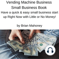 Vending Machine Business Small Business Book