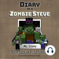Diary Of A Zombie Steve Book 4 - Enderman Island