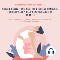 Guided Meditations, Bedtime Stories & Hypnosis For Deep Sleep, Self-Healing & Anxiety (2 In 1)