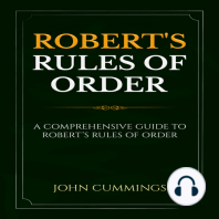 Robert's Rules of Order