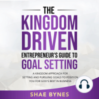 The Kingdom Driven Entrepreneur's Guide to Goal Setting