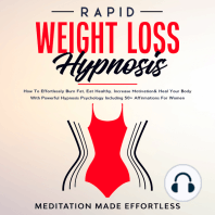 Rapid Weight Loss Hypnosis