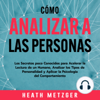 Cómo analizar a las personas