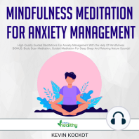 Mindfulness Meditation For Anxiety Management