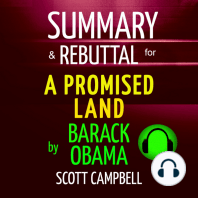 Summary & Rebuttal for A Promised Land by Barack Obama