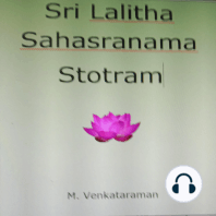 Sri Lalitha Sahasranama Stotram