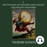 A Dictionary of English and Italian Equivalent Proverbs