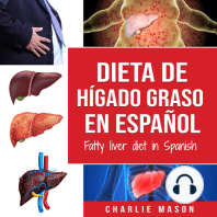 Dieta de hígado graso en español/Fatty liver diet in Spanish (Spanish Edition)