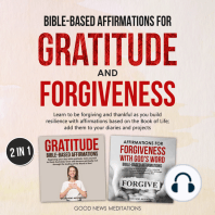 Bible-Based Affirmations for Gratitude and Forgiveness