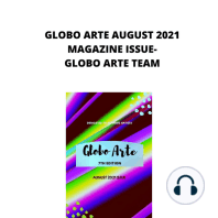 Globo arte AUGUST 2021 MAGAZINE ISSUE