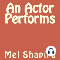 An Actor Performs
