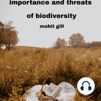 Importance and threats of biodiversity