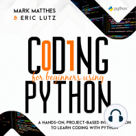 CODING FOR BEGINNERS USING PYTHON