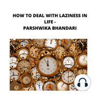 HOW TO DEAL WITH LAZINESS IN LIFE