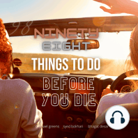 98 Things To Do Before You Die