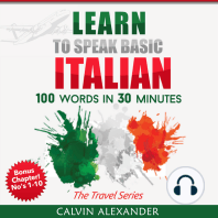 Learn To Speak Basic Italian