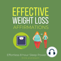 Effective Weight Loss Affirmations - Effortless 8 hour Sleep Power Cycle