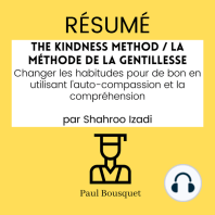 RÉSUMÉ - The Kindness Method / La Méthode de la Gentillesse 