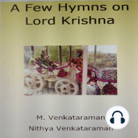 A Few Hymns on Lord Krishna