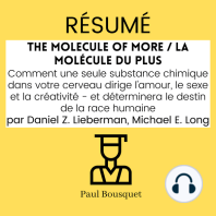 RÉSUMÉ - The Molecule of More / La Molécule du Plus 