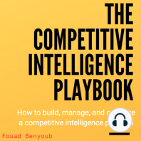 The Competitive Intelligence Playbook