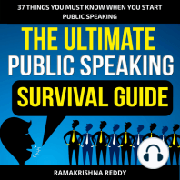 The Ultimate Public Speaking Survival Guide