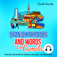 Spanish phrases and words with Camila