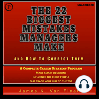 The 22 Biggest Mistakes Managers Make and How to Correct Them
