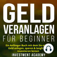 Geld Veranlagen für Beginner