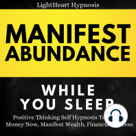 Manifest Abundance While You Sleep