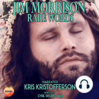 Jim Morrison Rare Words