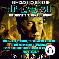 60+ Classic stories of H.P. Lovecraft. The Complete Fiction collection