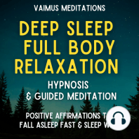 Deep Sleep Full Body Relaxation Hypnosis & Guided Meditation