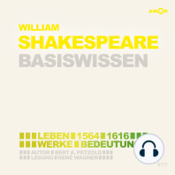 William Shakespeare (1564-1616) - Leben, Werk, Bedeutung - Basiswissen (Ungekürzt)