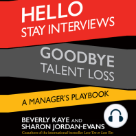 Hello Stay Interviews, Goodbye Talent Loss