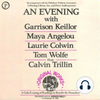 An Evening With Garrison Keillor, Maya Angelou, Laurie Colwin, Tom Wolfe and Calvin Trillin