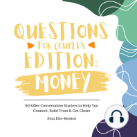 Questions for Couples Edition Money | 60 Killer Conversation Starters to Help You Connect, Build Trust & Get Closer