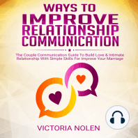 Ways To Improve Relationship Communication