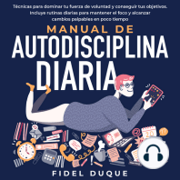 Manual de autodisciplina diaria