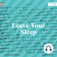 Leave Your Sleep (Unabridged)