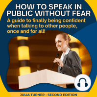 How to speak in public without fear
