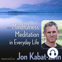Mindfulness Meditation in Everyday Life