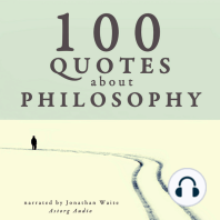 100 Quotes About Philosophy