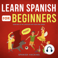 Learn Spanish For Beginners - Learn 80% Of The Language With These 2000 Words